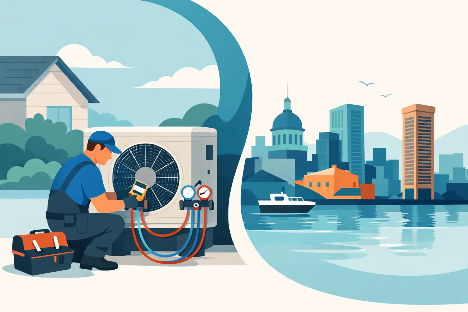 Heat Pump Repair Baltimore MD: What to Expect