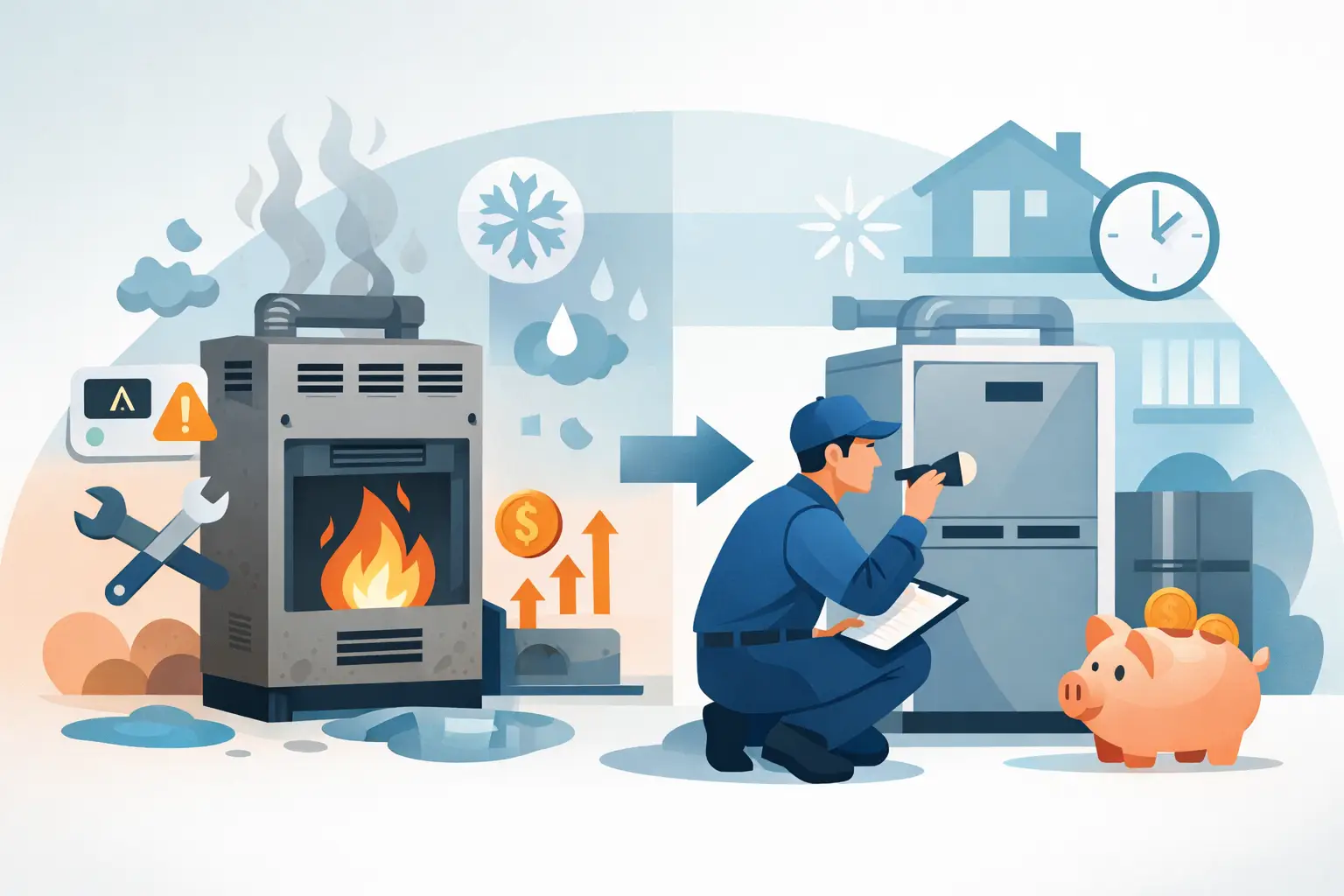 9 Signs Furnace Needs Replacement Soon