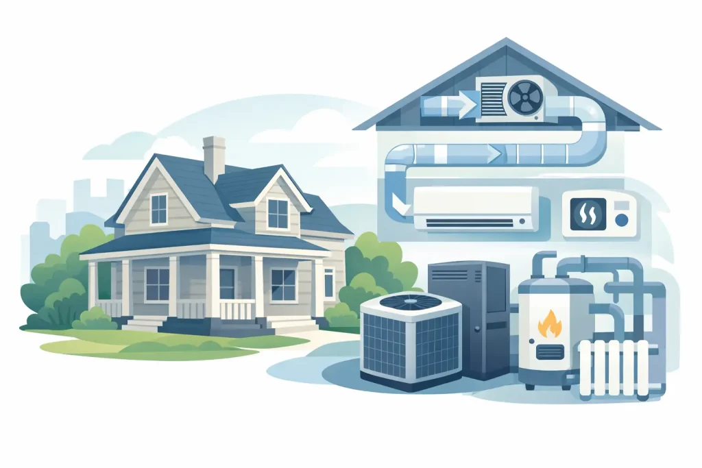 Best HVAC System for Old House Options