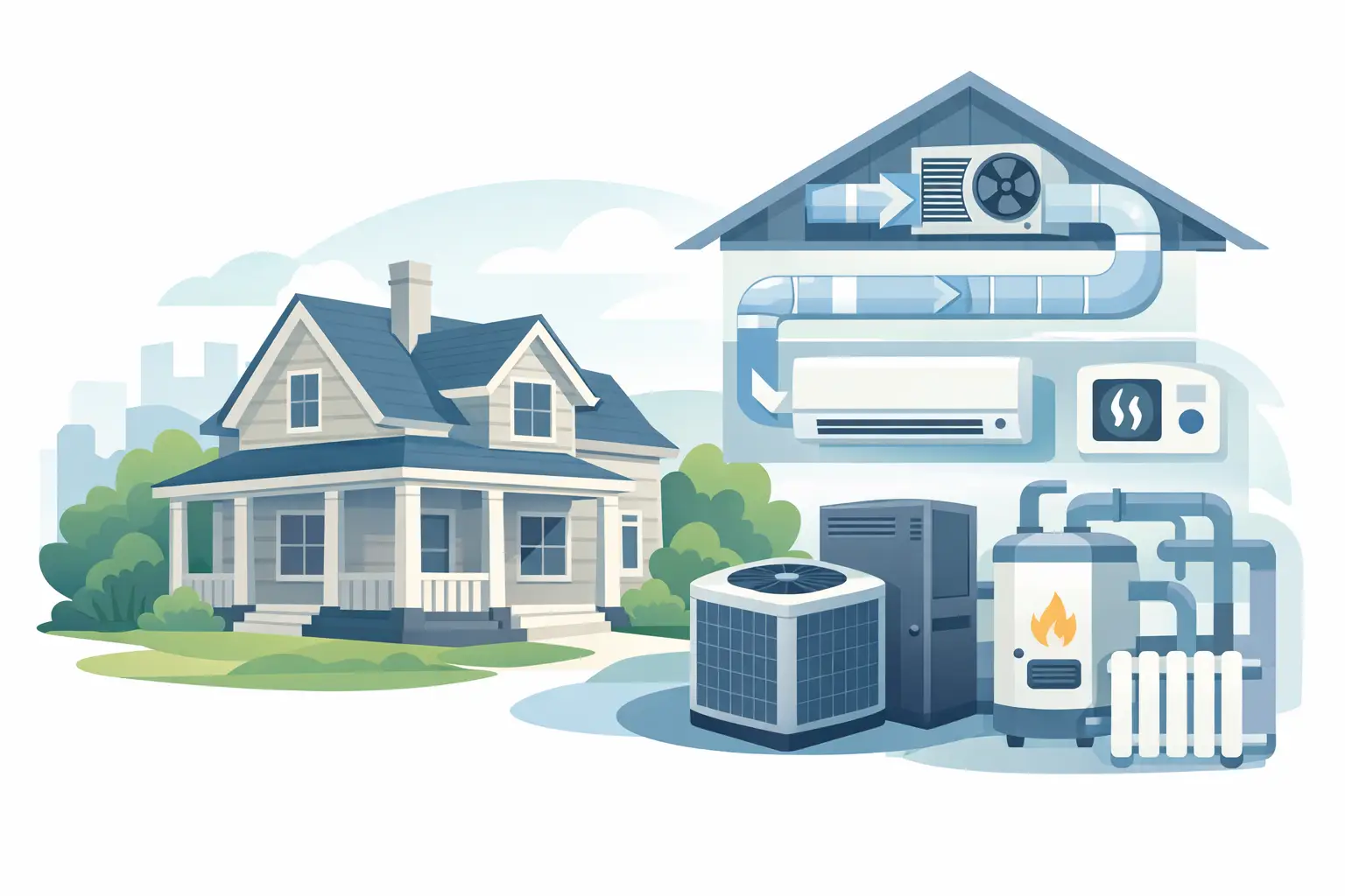 Best HVAC System for Old House Options