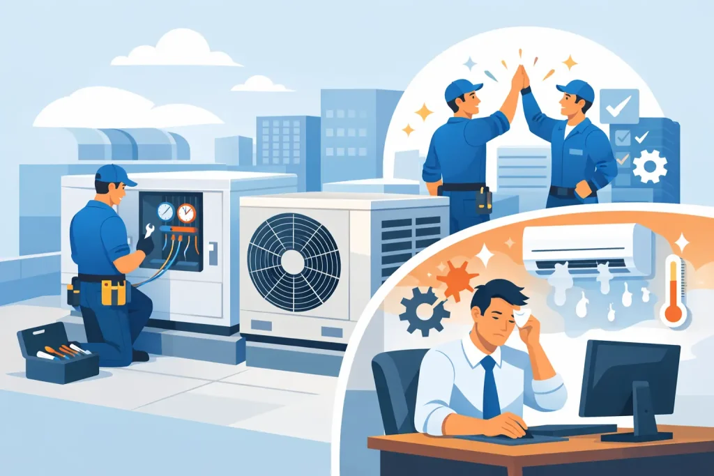 Commercial HVAC Service for Fewer Breakdowns