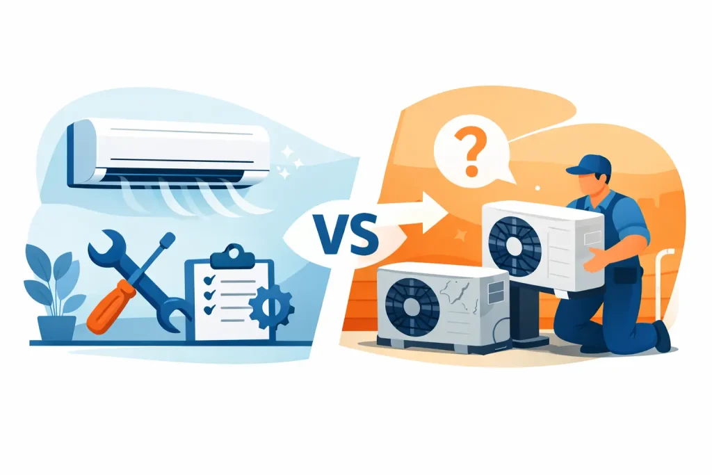 Repair or Replace Air Conditioner? Know the Signs