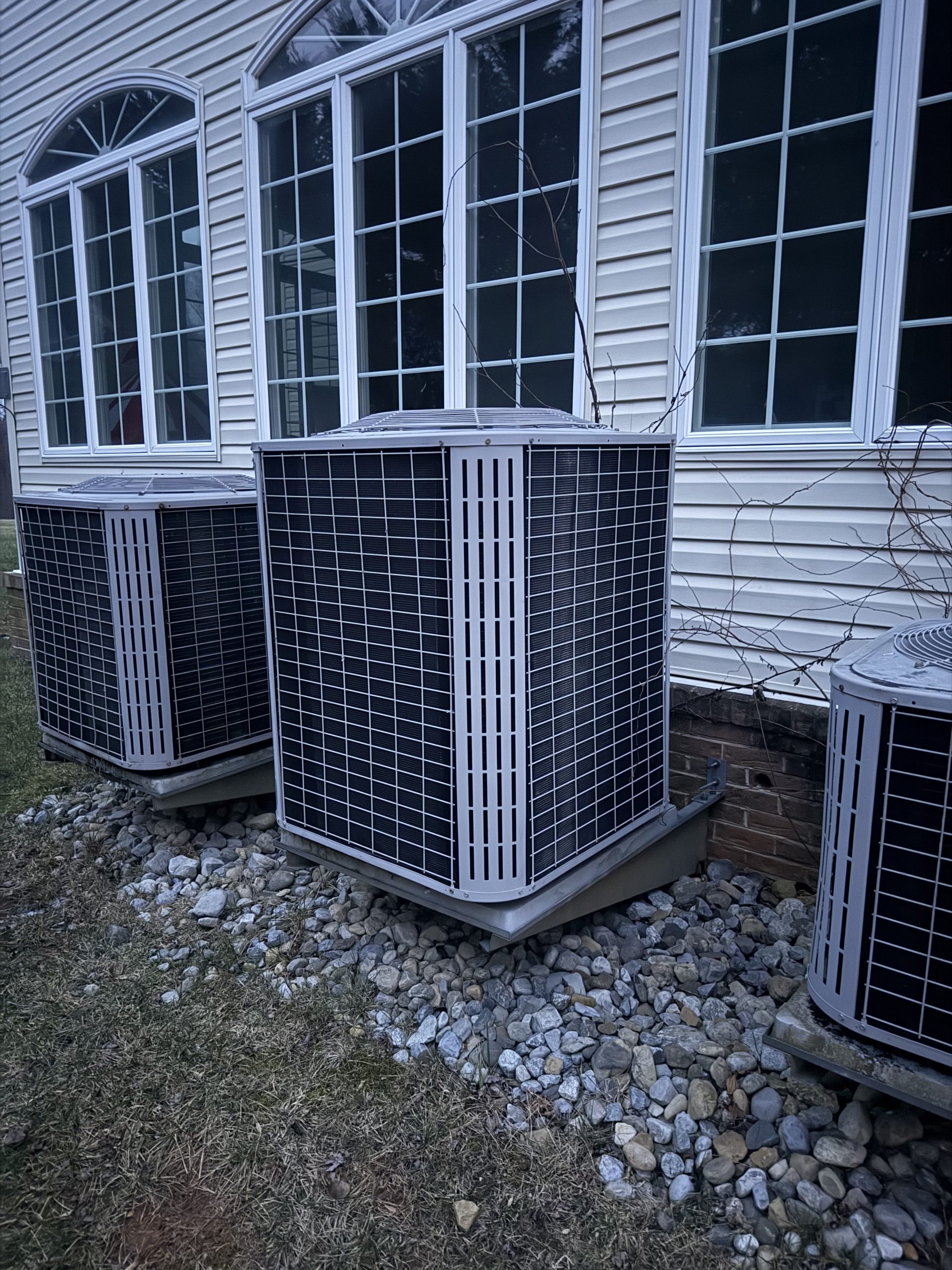 HVAC Repair Baltimore MD - air conditioning system serviced by ABC Cooling & Heating