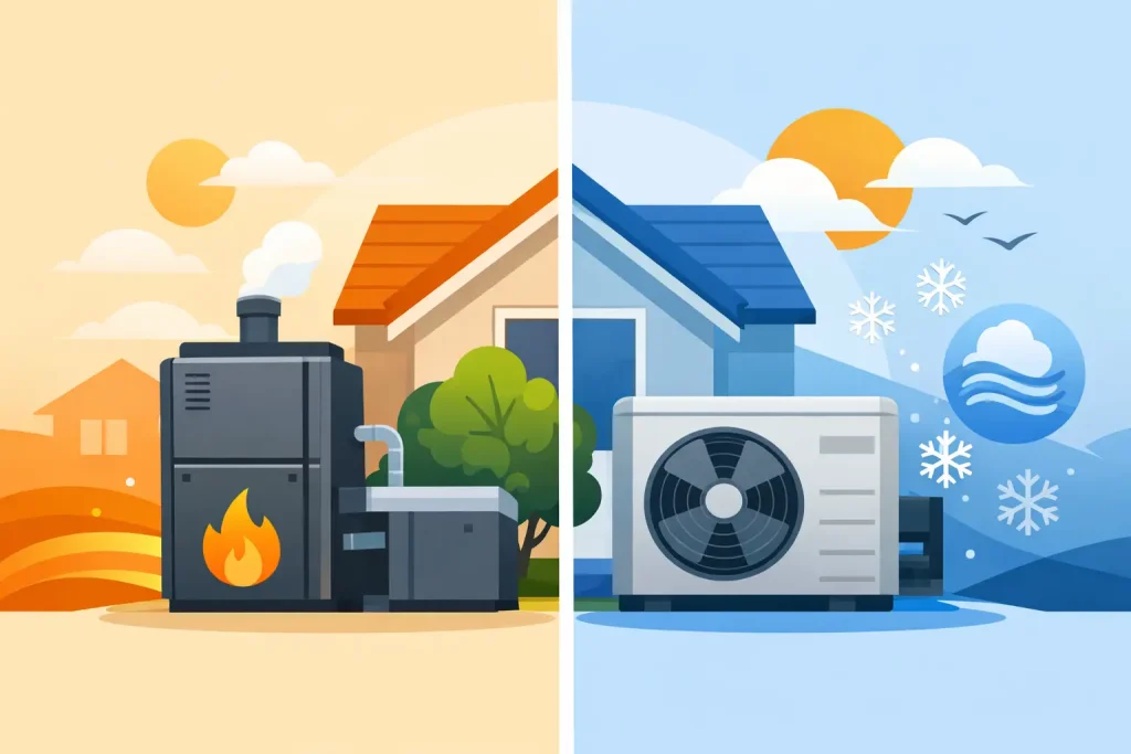 Gas Furnace or Heat Pump: Which Fits Your Home?