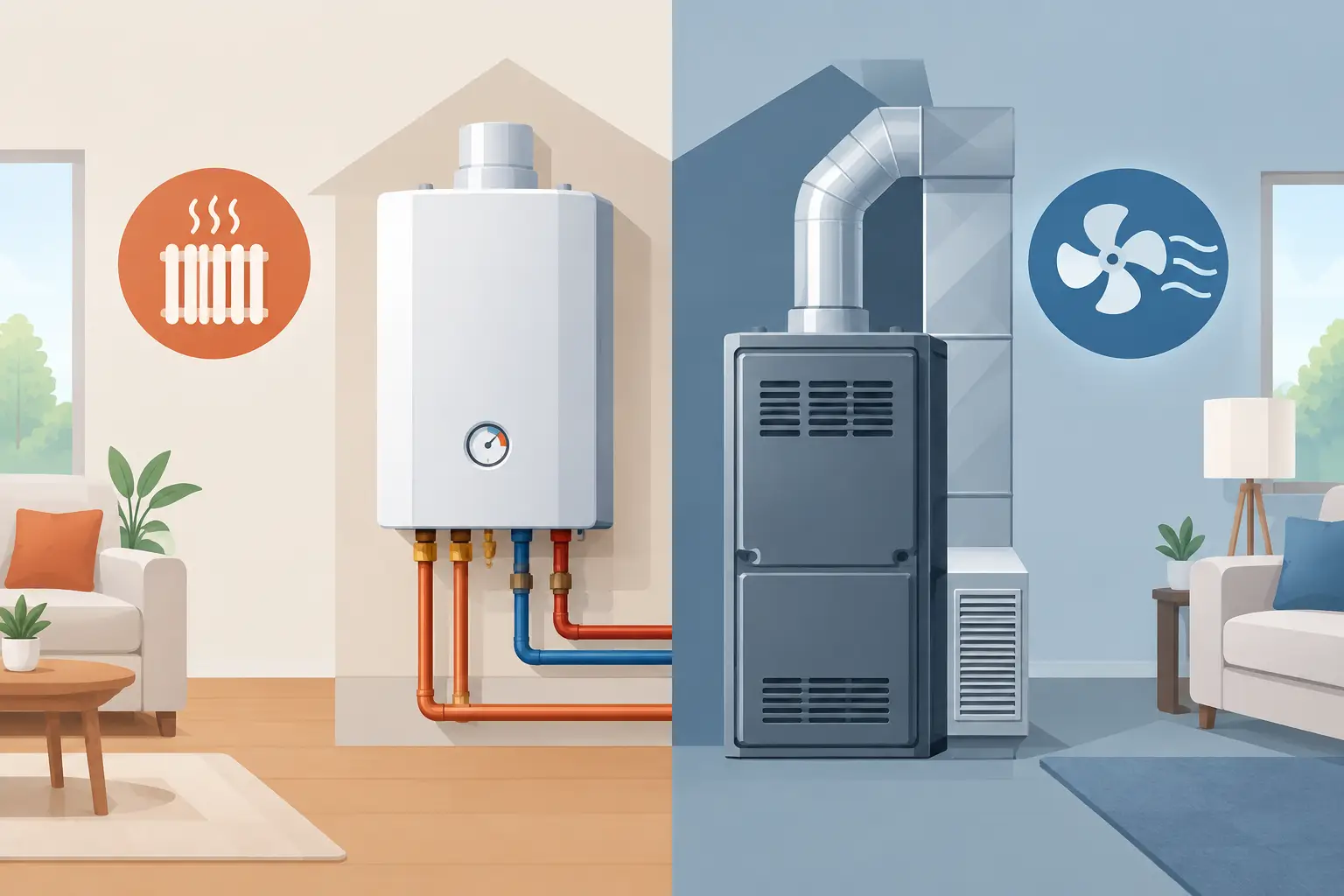 Boiler vs Furnace Heating: Which Fits Your Home?