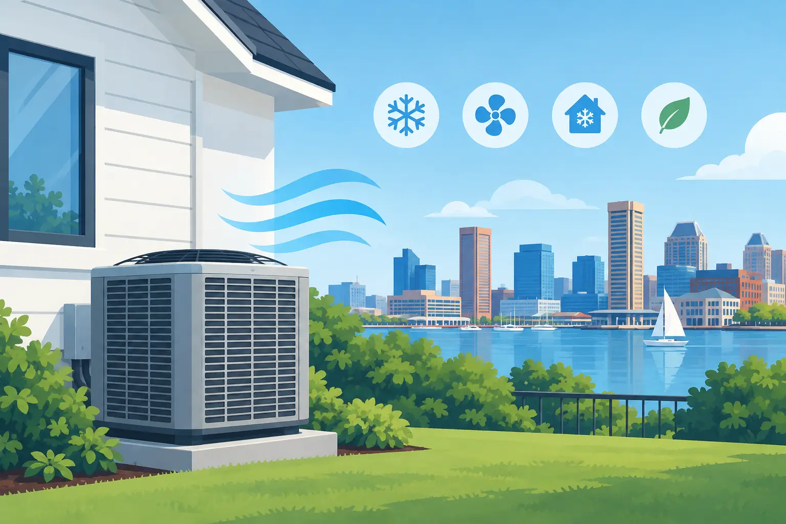 Best Cooling Systems for Baltimore Area Homes