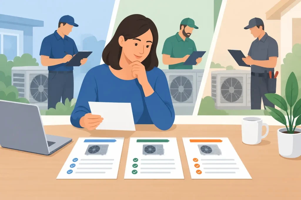 How to Compare HVAC Repair Quotes Fairly
