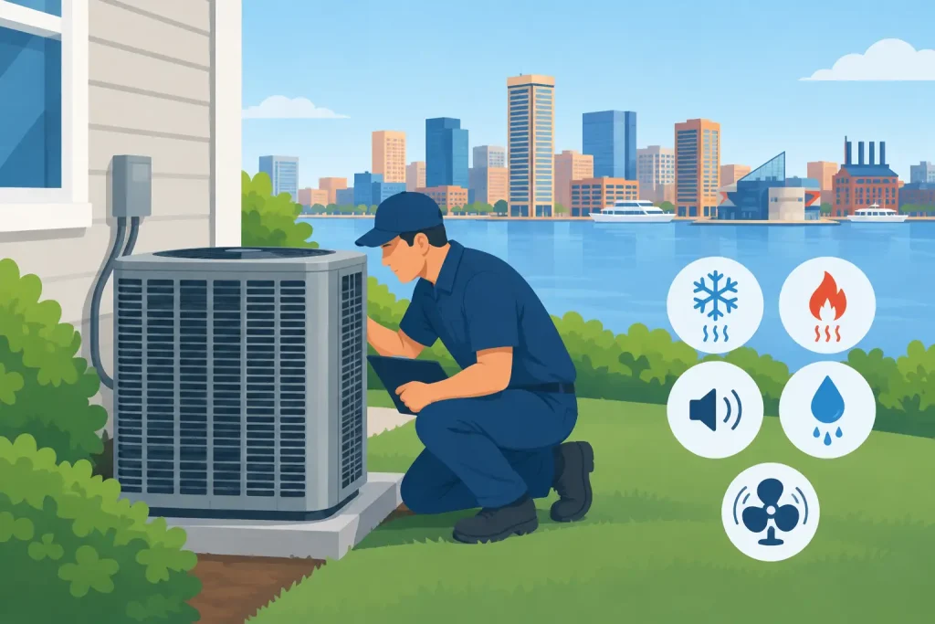 HVAC Repair Signs Baltimore Homes Should Not Ignore